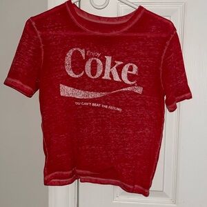 vintage red Coke shirt